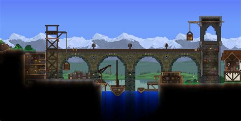 Bridge terraria - This mod adds improved Mini Instabridge (with torches) from the Fargo's Mutant Mod. Ver. 1.1. Added a new recipe that allows you to create Mini InstaBridge+ using default Mini InstaBridge and 25 torches. 8 Comments.